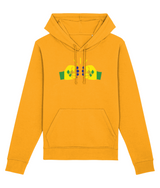 We Run Tings, St. Vincent, Organic Ring-Spun Combed Cotton Hoodie, Various Colours