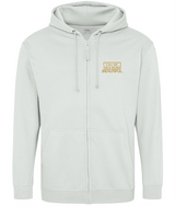 Call Me The B Word Beautiful, Zip Up Hoodie, Gold Logo