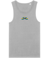 We Run Tings, Bahamas, Men's, Organic Cotton, Tank/Vest Top, Small Centre Logo