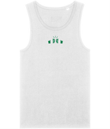 We Run Tings, Nigeria, Men's, Organic Cotton, Tank/Vest Top, Small Centre Logo