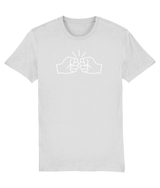 We Run Tings, Original White Logo, Organic Ring Spun Cotton T-Shirt