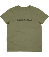 Wear N Tear Men's Essential Organic Cotton Crew Neck T-Shirt, Various Colours