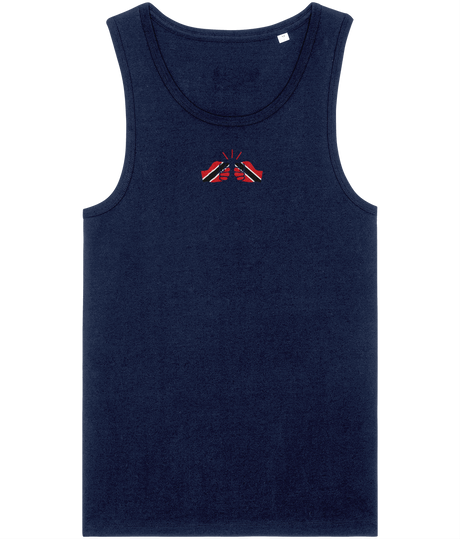 We Run Tings, Trinidad and Tobago, Men's, Organic Cotton, Tank/Vest Top, Small Centre Logo