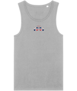 We Run Tings, Dominican Republic, Men's, Organic Cotton, Tank/Vest Top, Small Centre Logo