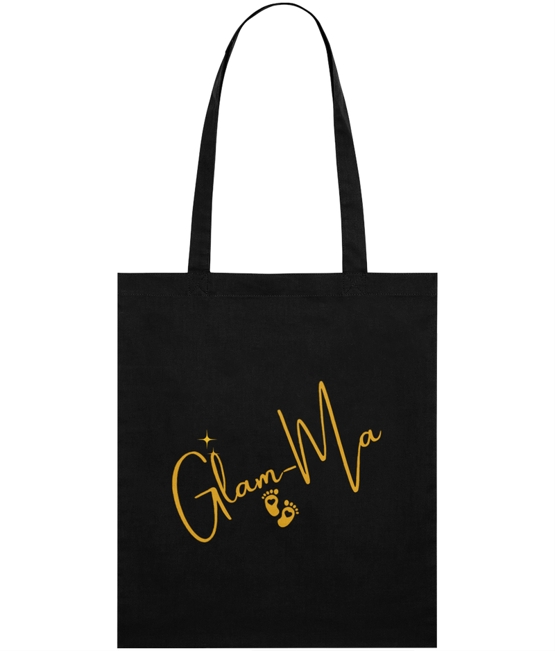 Glam-Ma, Shopping Tote Bag, Organic Cotton, Open Top, 42 x 38cm