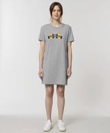 We Run Tings, Barbados, Women's, T-Shirt Dress