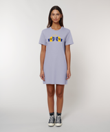 We Run Tings, Barbados, Women's, T-Shirt Dress