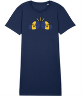 We Run Tings, Barbados, Women's, T-Shirt Dress