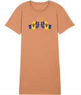 We Run Tings, Barbados, Women's, T-Shirt Dress