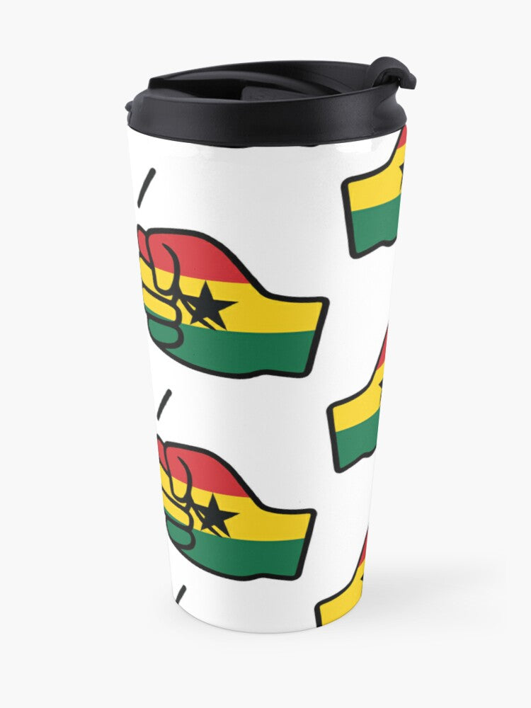 We Run Tings, Ghana, Travel Mug, Coffee Cup, 15oz/443ml