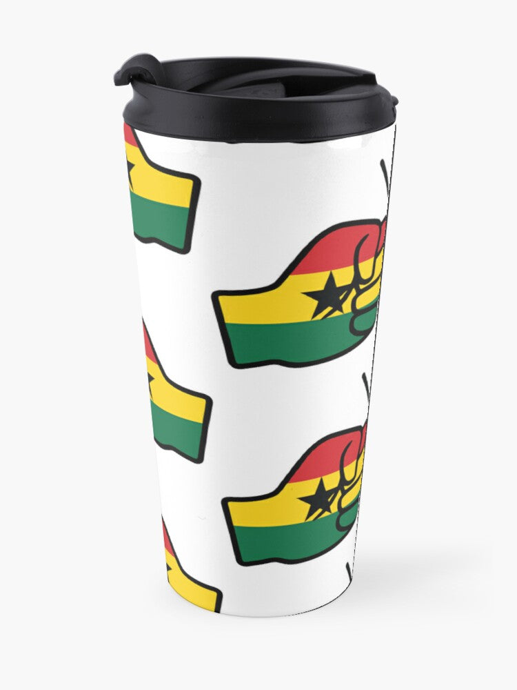 We Run Tings, Ghana, Travel Mug, Coffee Cup, 15oz/443ml