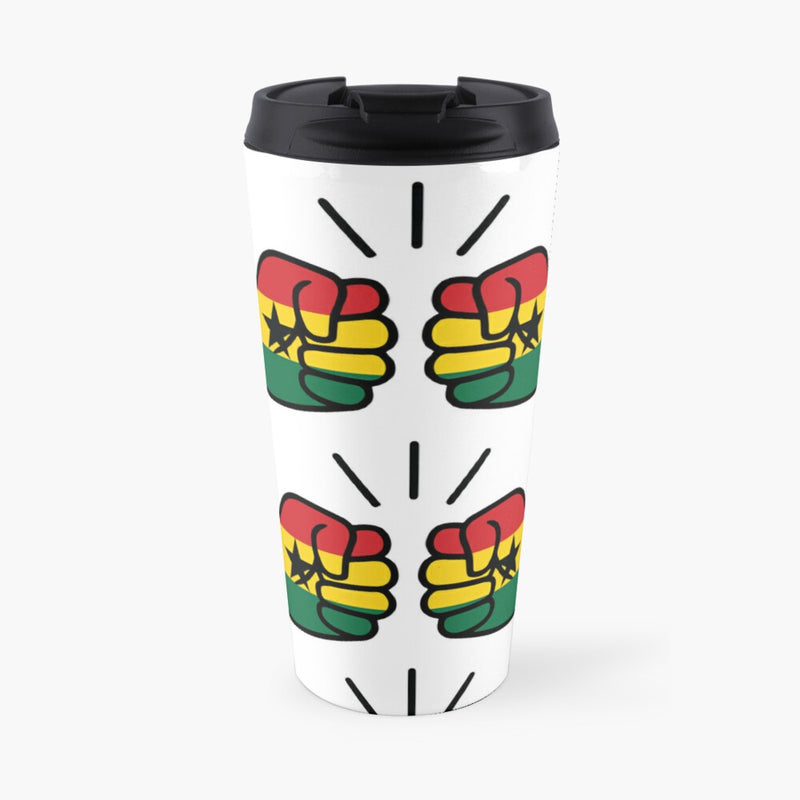 We Run Tings, Ghana, Travel Mug, Coffee Cup, 15oz/443ml