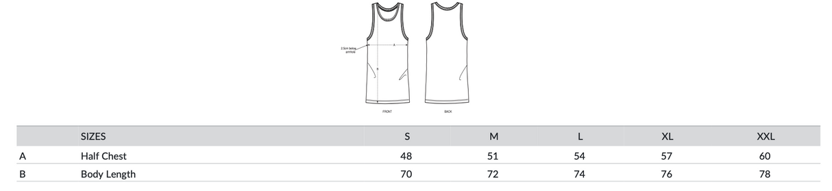 We Run Tings, Bahamas, Men's, Organic Cotton, Tank/Vest Top, Small Centre Logo