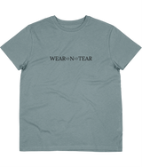 Wear N Tear Men's Essential Organic Cotton Crew Neck T-Shirt, Various Colours