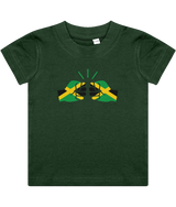 We Run Tings, Jamaica, Baby/Toddler Cotton T-Shirt, Various Colours