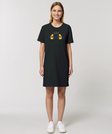 We Run Tings, Barbados, Women's, T-Shirt Dress