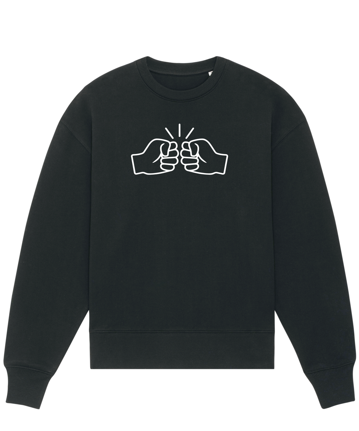 We Run Tings, White Logo Original, Crewneck Sweatshirt