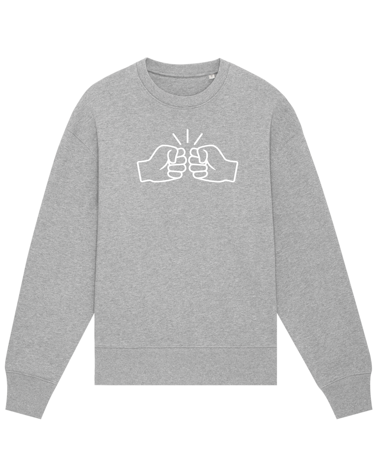 We Run Tings, White Logo Original, Crewneck Sweatshirt