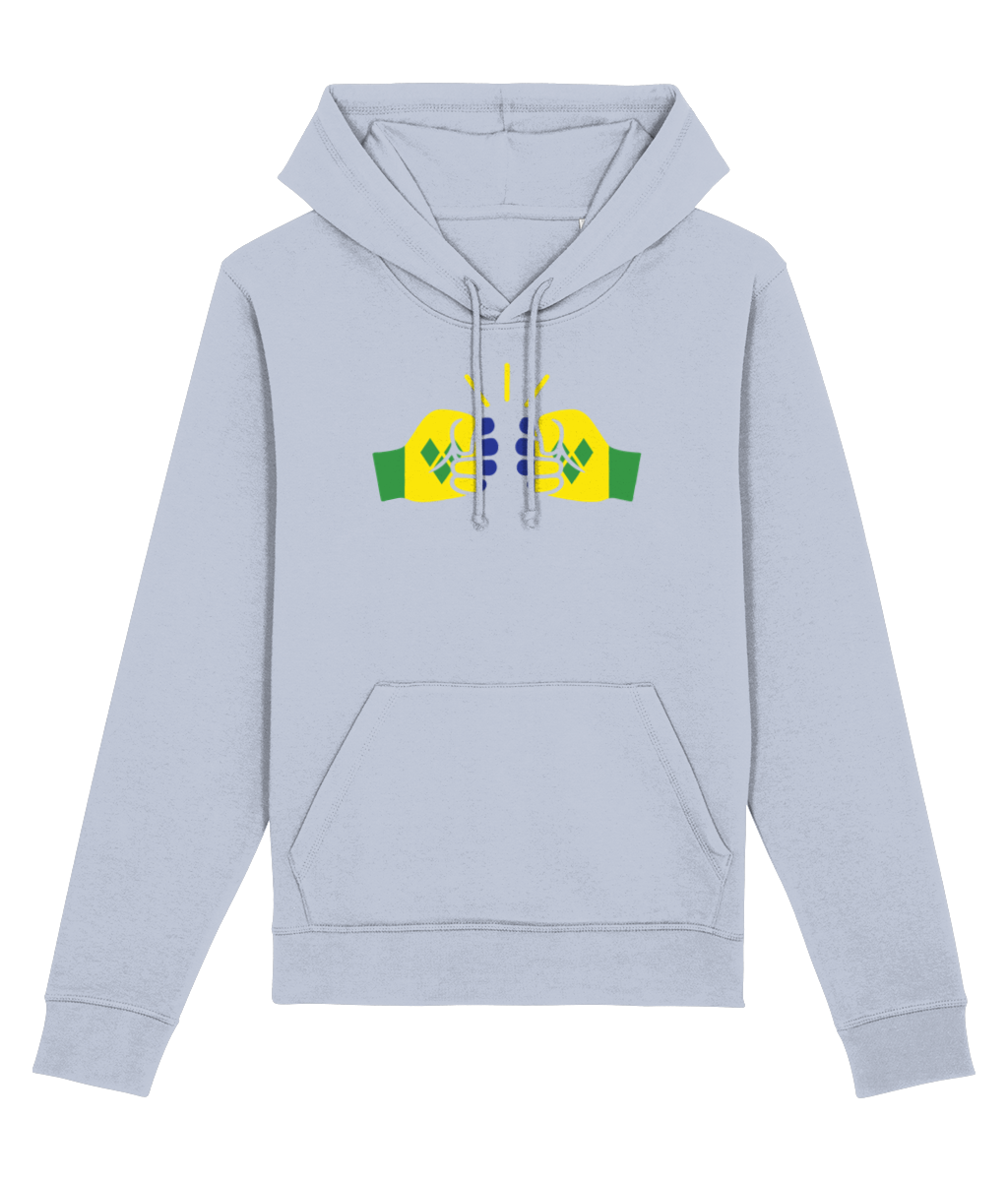 We Run Tings, St. Vincent, Organic Ring-Spun Combed Cotton Hoodie, Various Colours