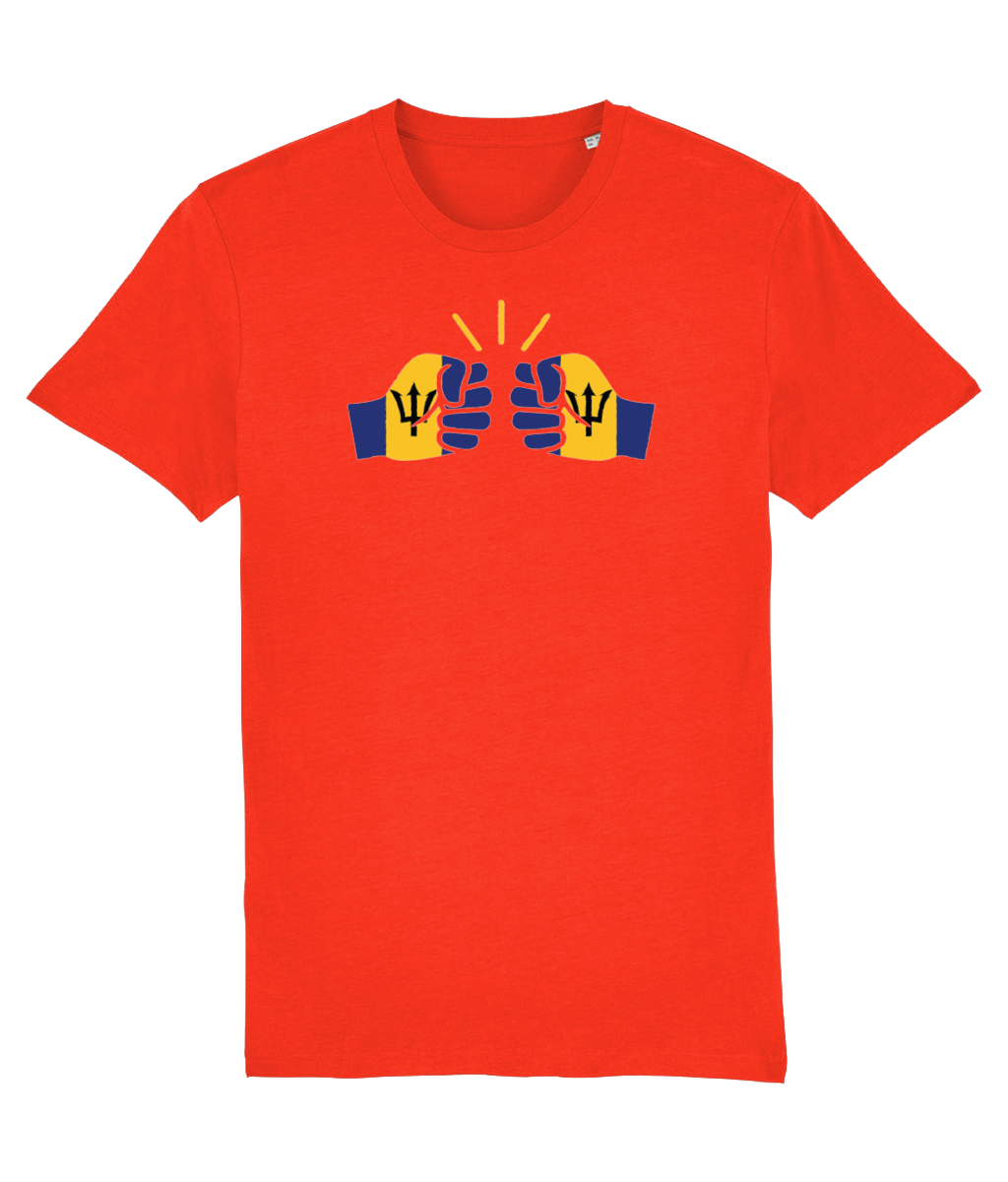 We Run Tings, Barbados, Men's, Organic Ring Spun Cotton T-Shirt