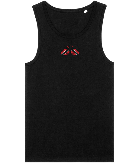 We Run Tings, Trinidad and Tobago, Men's, Organic Cotton, Tank/Vest Top, Small Centre Logo