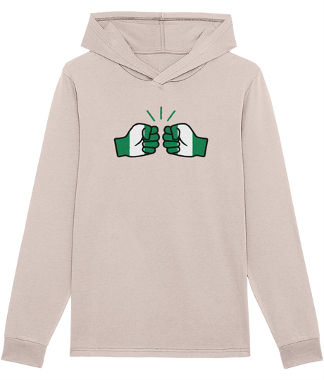 We Run Tings, Nigeria, Unisex, Organic Ring-Spun Combed Cotton Hoodie, No Pouch