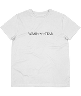 Wear N Tear Men's Essential Organic Cotton Crew Neck T-Shirt, Various Colours