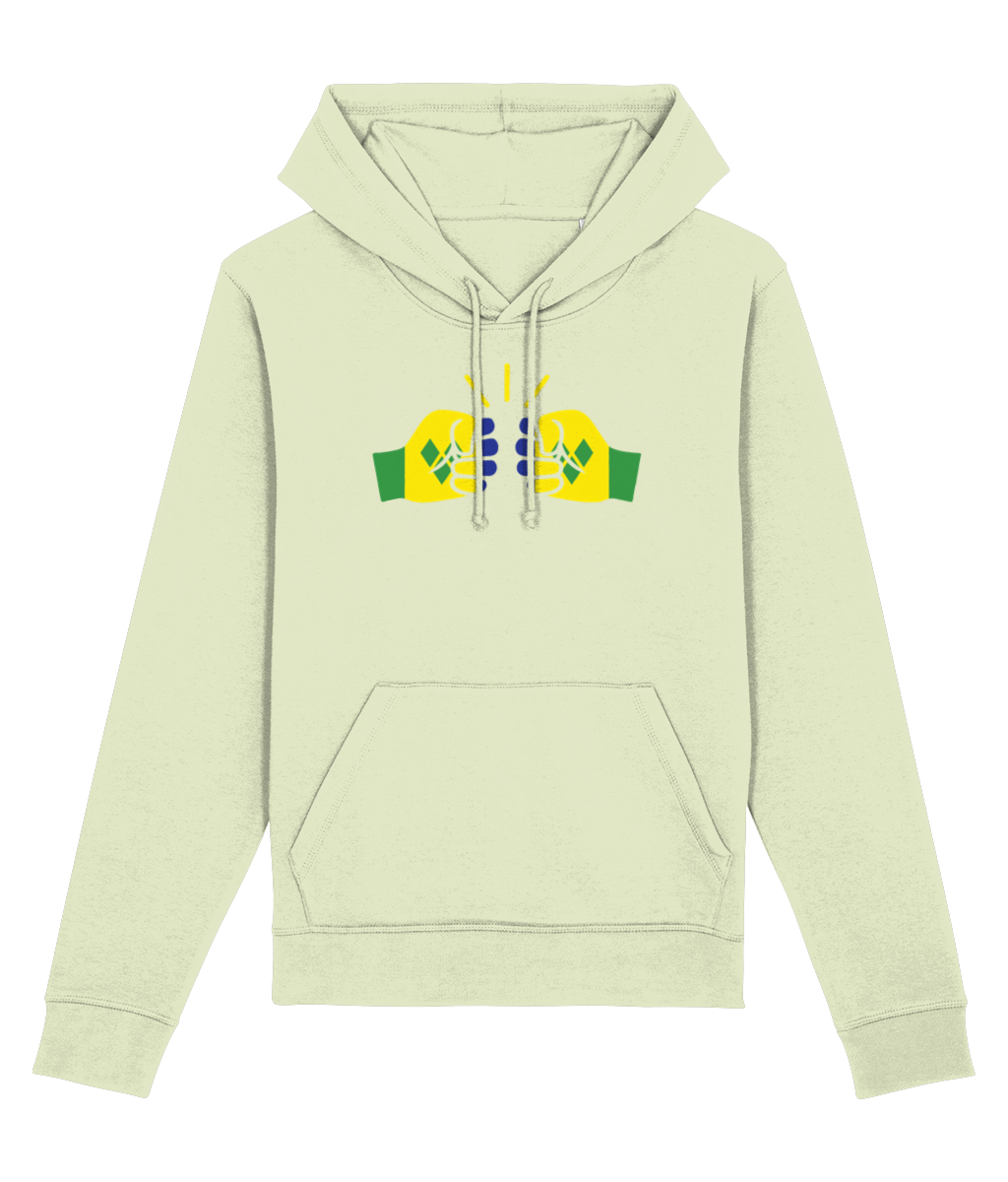 We Run Tings, St. Vincent, Organic Ring-Spun Combed Cotton Hoodie, Various Colours