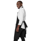 We Run Tings, St. Vincent, Black, Organic Cotton Apron, One Size