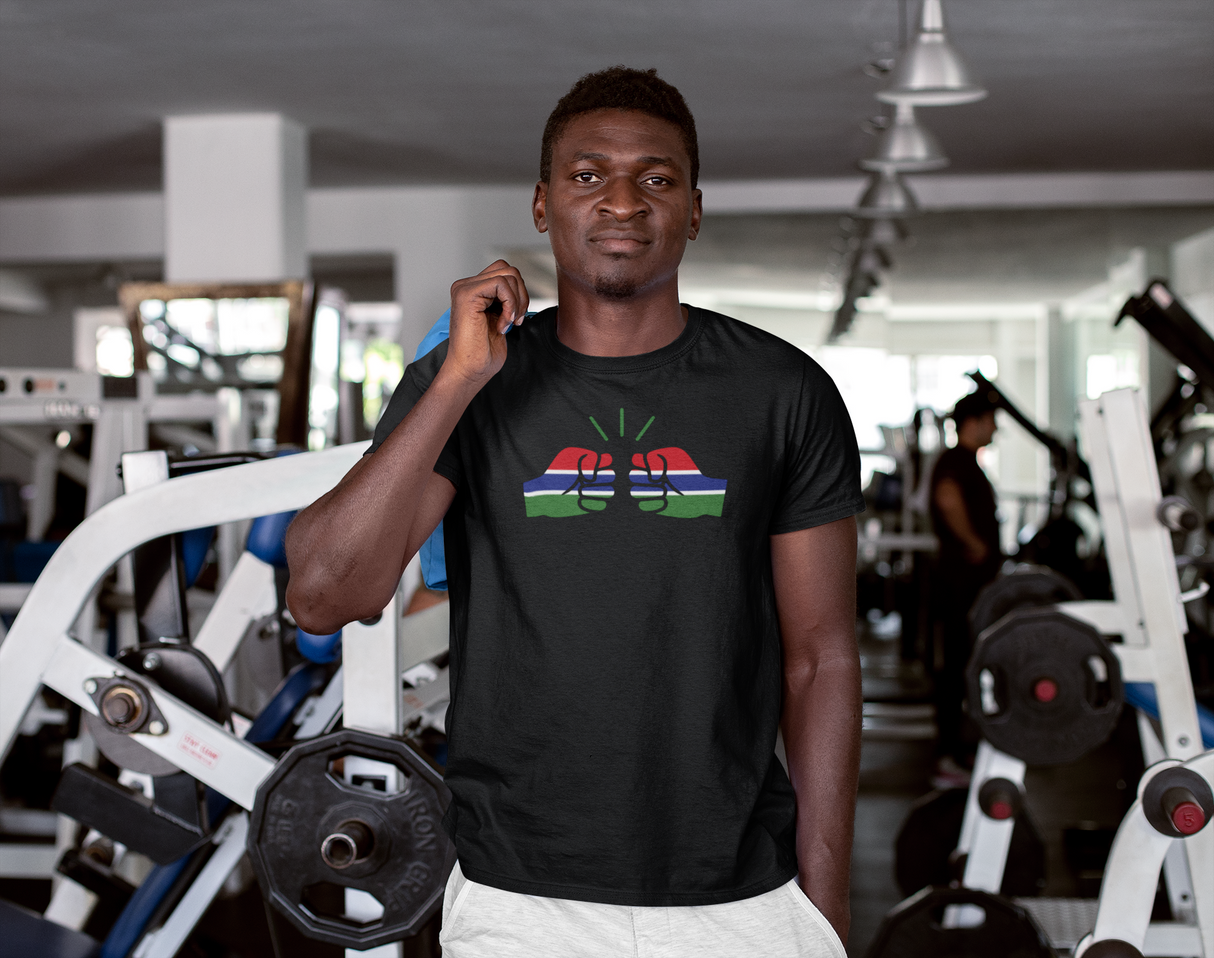 We Run Tings, Gambia, Men's, Organic Ring Spun Cotton T-Shirt