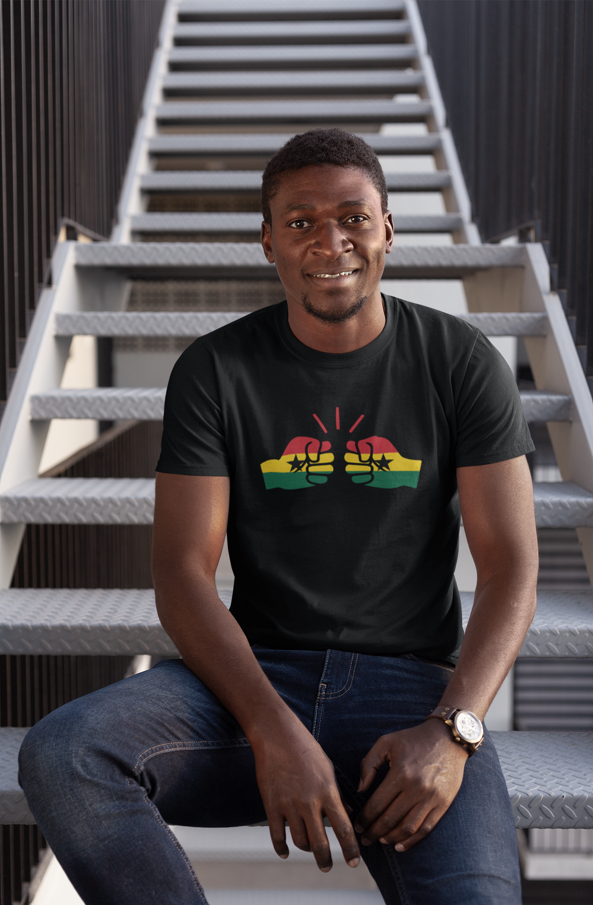 We Run Tings, Ghana, Men's, Organic Ring Spun Cotton T-Shirt