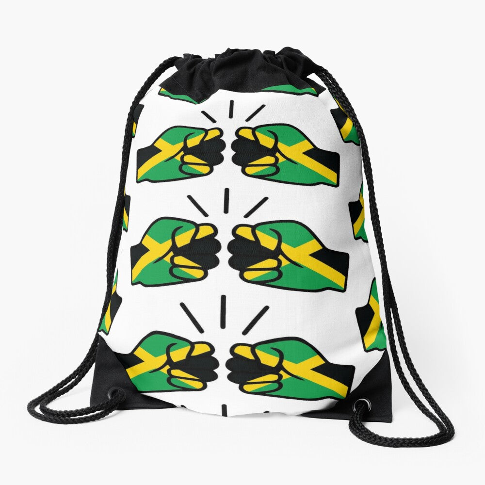 We Run Tings, Jamaica, Drawstring Bag